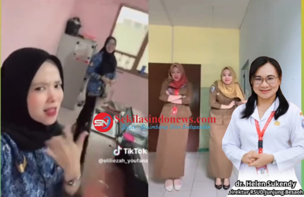 Heboh! ASN RSUD Junjung Besaoh Asyik Joget TikTok Saat Jam Kerja, Rosidi: Ini Bukan Contoh Etika ASN