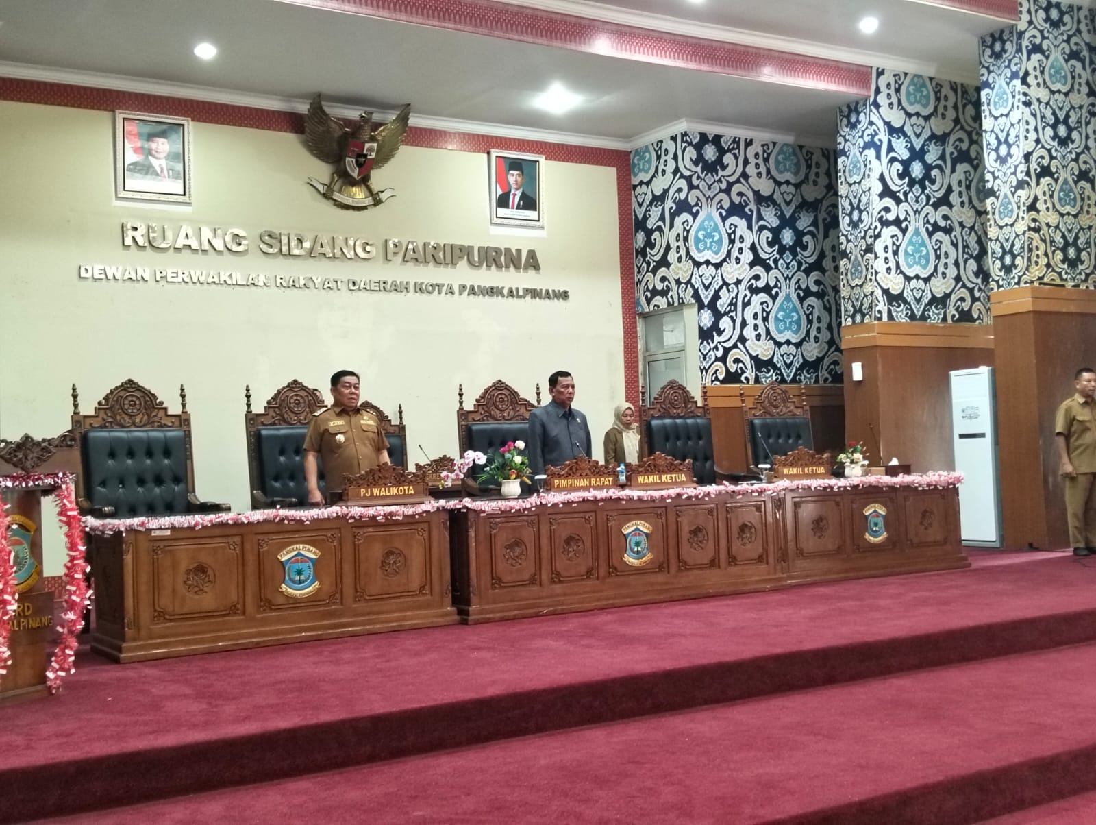 Pj Wali Kota Pangkalpinang Sampaikan 9 Usulan Raperda