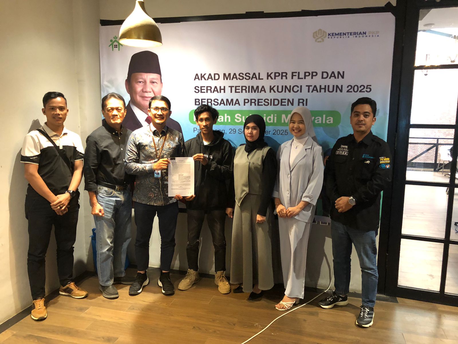 Bank Sumsel Babel Salurkan 269 KPR FLPP Rp43 Miliar