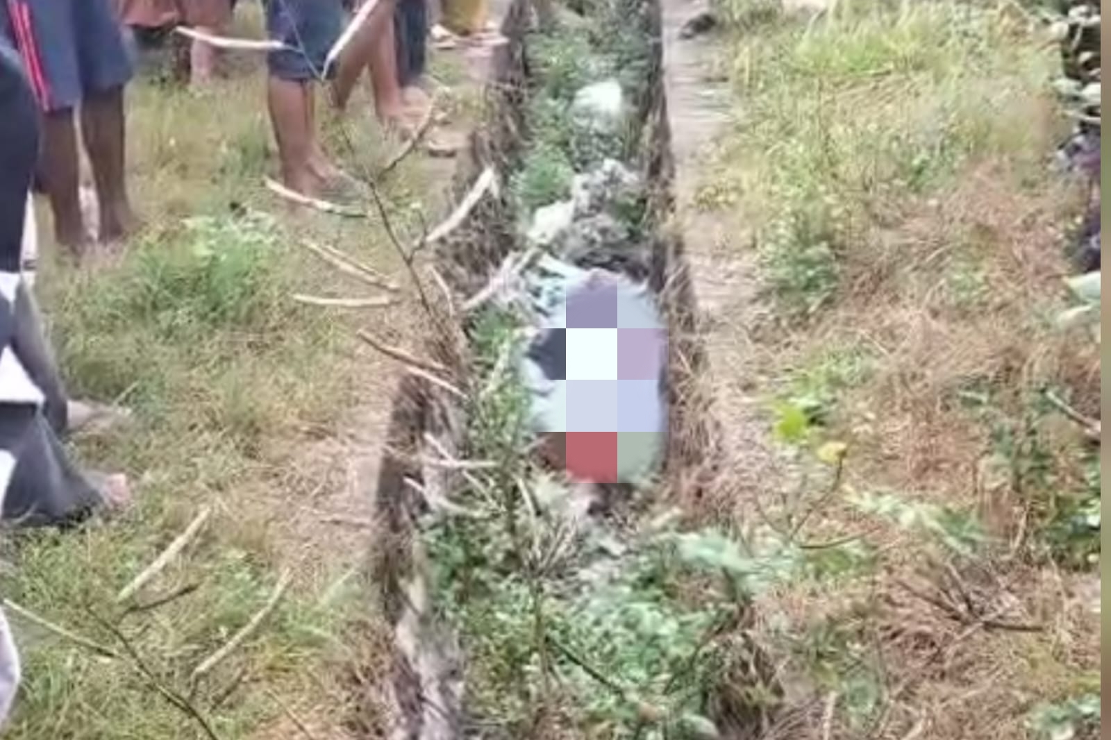 Terungkap, Perempuan yang Ditemukan Tewas di Dalam Selokan di Toboali Ternyata Korban Pembunuhan