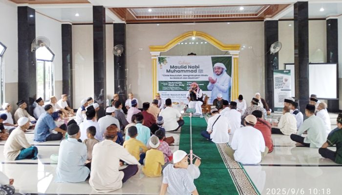 Momentum Maulid Nabi, Wakil Bupati Bangka Barat Resmikan Masjid Ibadurrahman Mentok
