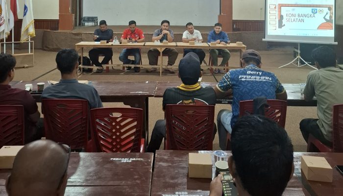 KONI Basel Gelar Rapat Koordinasi bersama Cabor, Bahas Sinkronisasi Program hingga Pembinaan Atlet