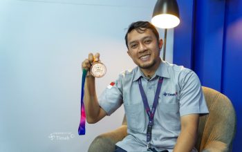 Kisah Waisya Hidayat Atlet Tenis Meja PT Timah