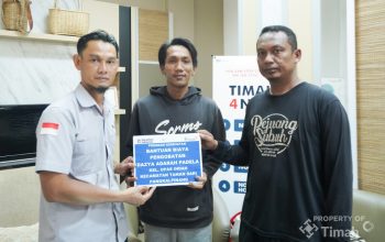 Peduli Masyarakat, PT Timah Bantu Biaya Pengobatan Balita yang Derita Bibir Sumbing dan Gangguan Paru-Paru