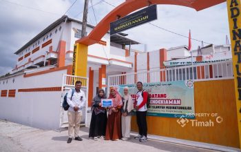PT Timah Tbk Dukung Pembangunan Masjid di Pesantren Tahfizh Pangkalpinang