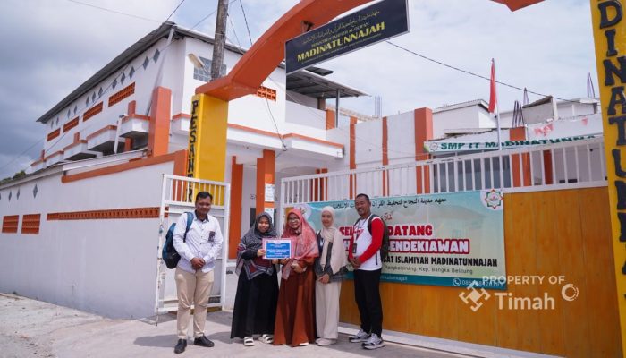 PT Timah Tbk Dukung Pembangunan Masjid di Pesantren Tahfizh Pangkalpinang