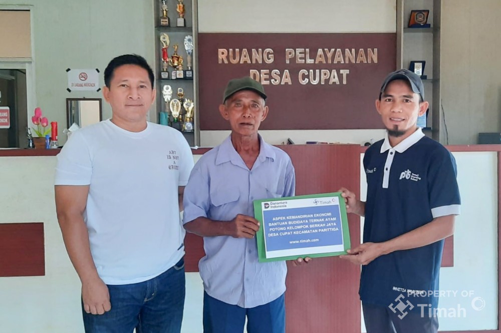 Dorong Ekonomi Masyarakat, PT Timah Dukung Kelompok Peternakan Ayam di Bangka Barat
