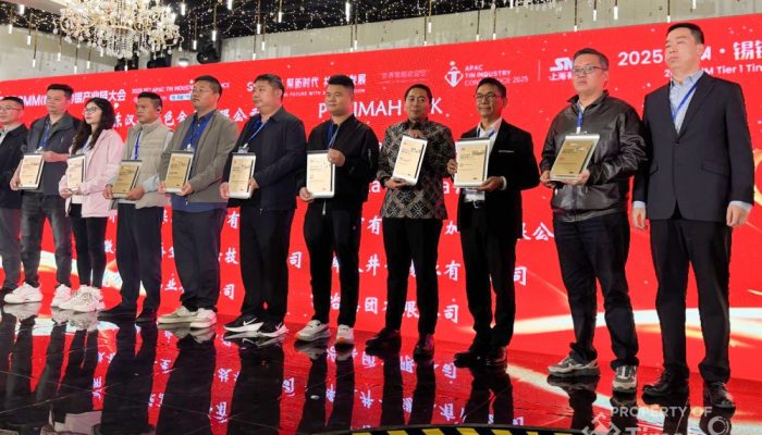 PT Timah Tbk Raih Penghargaan Internasional Sebagai Produsen Timah Kelas Dunia