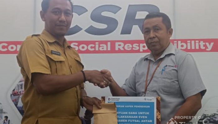 PT Timah Dorong Prestasi Pelajar Lewat Dukungan Kejuaraan Futsal di Bangka Barat