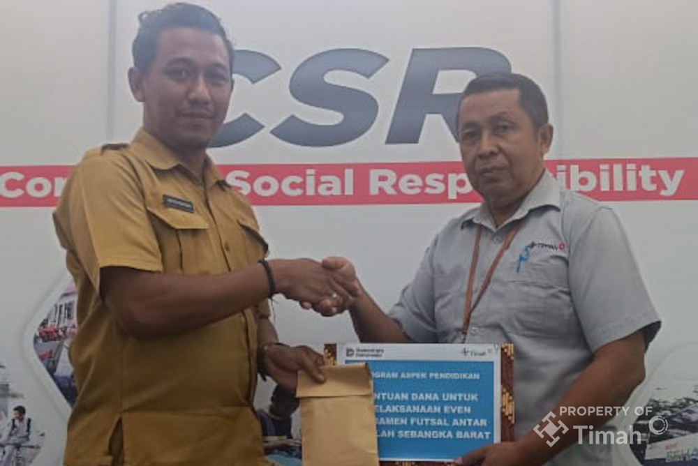 PT Timah Dorong Prestasi Pelajar Lewat Dukungan Kejuaraan Futsal di Bangka Barat