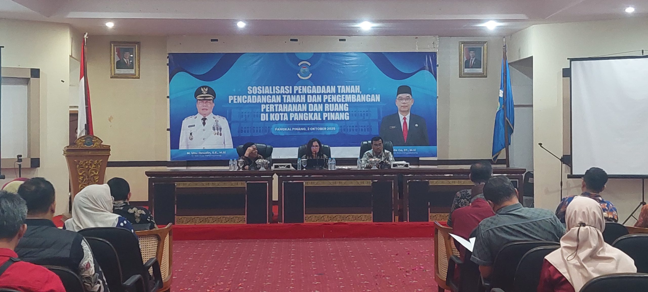 Pj Wali Kota Pangkalpinang Dorong Percepatan Pengadaan Tanah
