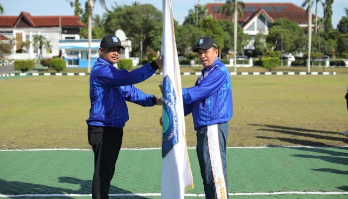 Pesan Gubernur untuk Kontingen PORNAS XVII KORPRI: Harumkan Nama Babel dengan Prestasi