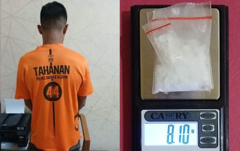 Ngaku Baru Sebulan Jual Sabu, Badut Diciduk Satnarkoba Polres Basel dengan Barang Bukti 8,10 Gram