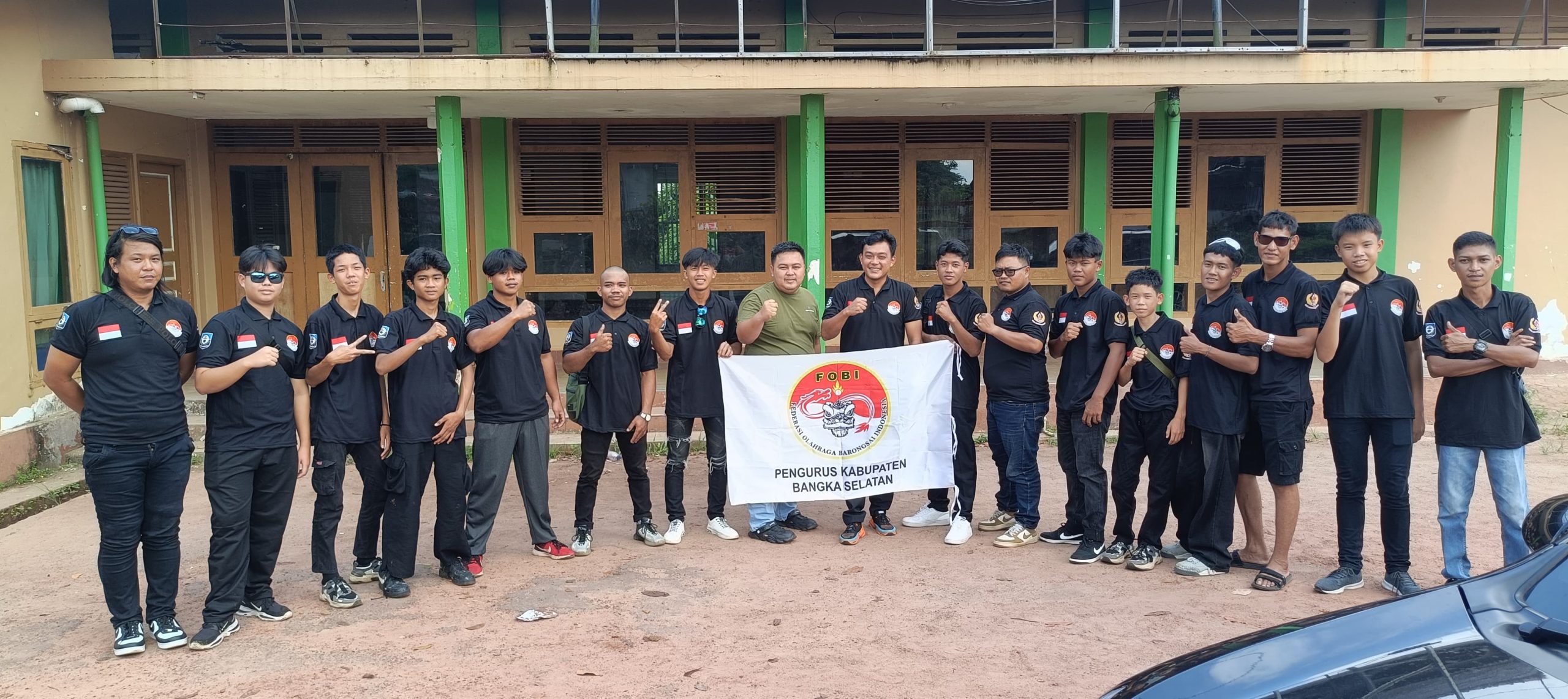 Ketua KONI Basel Beri Suport Atlet Barongsai Berlaga di Kejurda FOBI Babel, Harap Pulang Bawa Medali