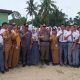 Siswa SMK Perikanan Selat Nasik Antusias Sambut Gubernur Hidayat