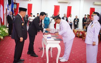 Resmi Dilantik, Prof Udin-Dessy Siap Jalankan Program Prioritas 100 Hari Kerja