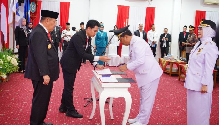 Resmi Dilantik, Prof Udin-Dessy Siap Jalankan Program Prioritas 100 Hari Kerja