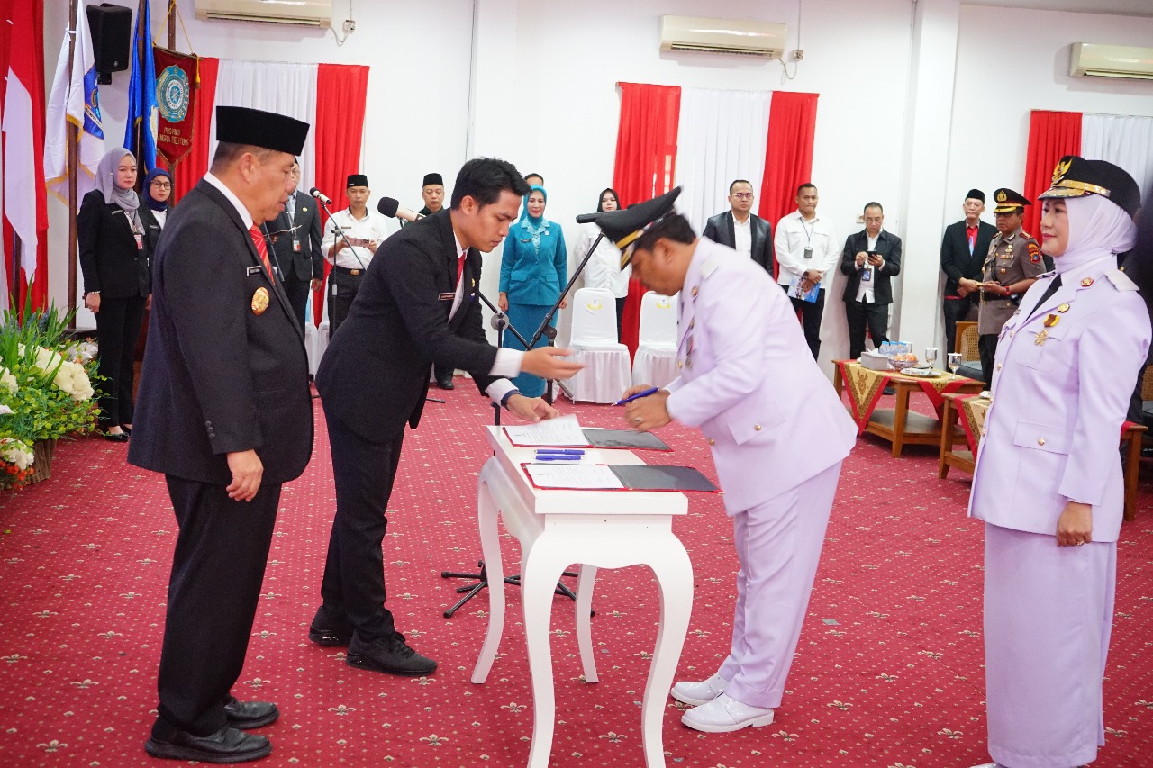 Resmi Dilantik, Prof Udin-Dessy Siap Jalankan Program Prioritas 100 Hari Kerja