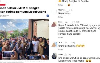 Soal Bantuan Modal UMKM, Netizen Sebut Diminta Rp200 Ribu oleh Oknum Pengurus, Ini Respons DKUKMindag Basel