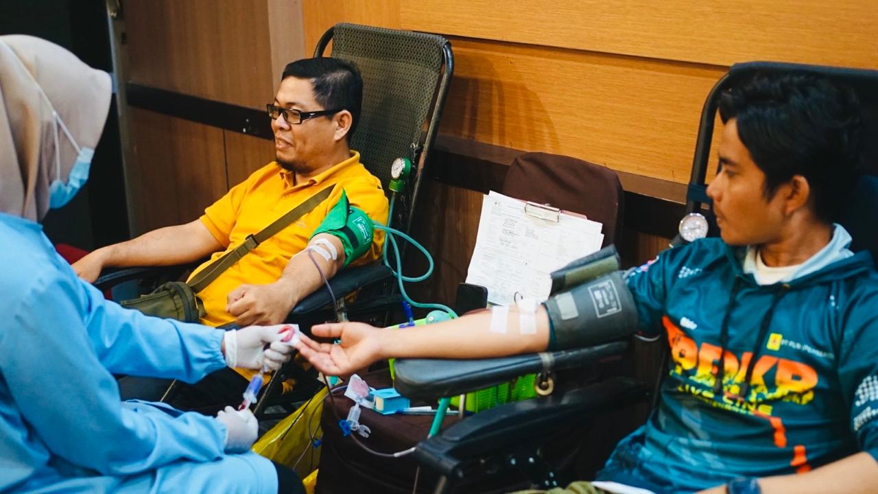 PLN Babel Ajak Pegawai dan Mitra Donor Darah