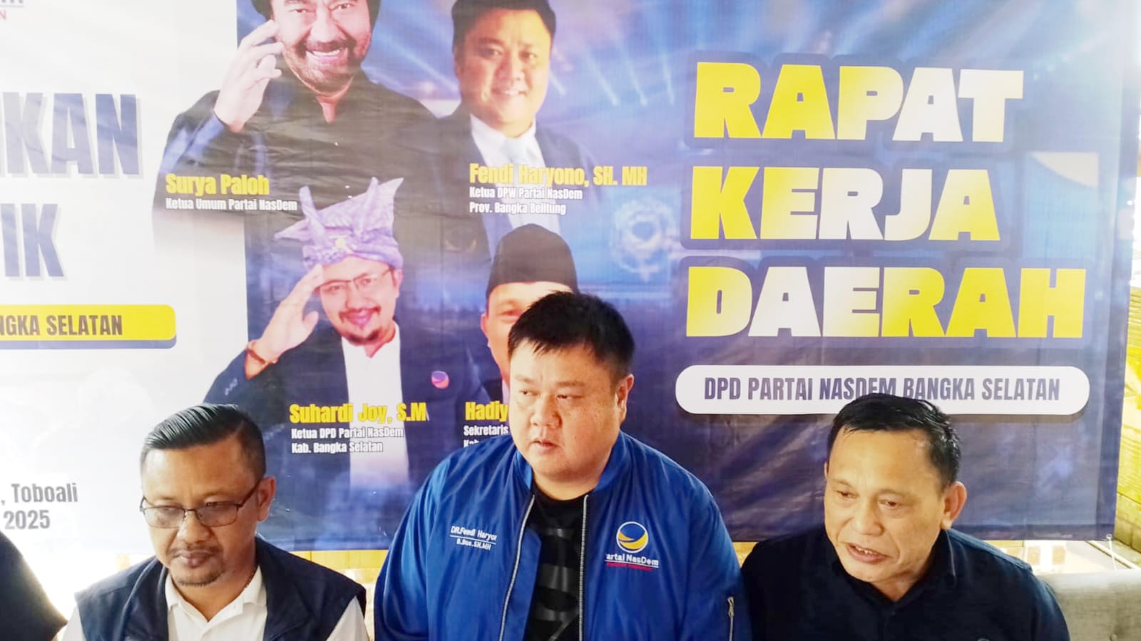 Ketua DPW Nasdem Babel Ingatkan Kader: Jangan Sakiti Hati Rakyat dengan Gaya Hidup Hedon