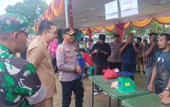 Pemkab Bangka Barat Gandeng Bulog dan UMKM Lokal Gelar Gerakan Pangan Murah di Mentok