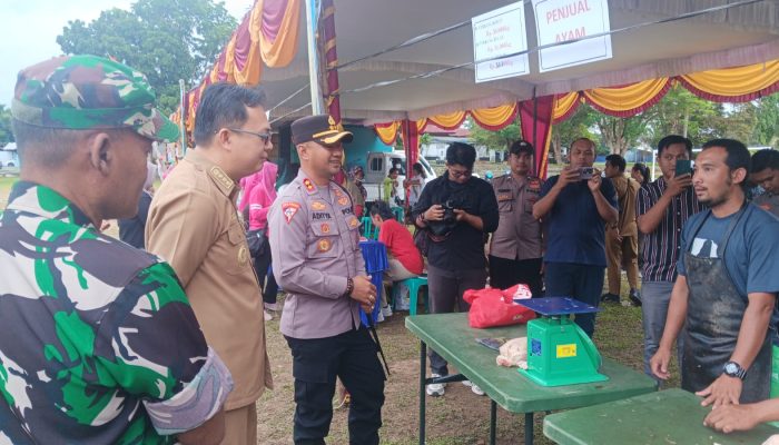 Pemkab Bangka Barat Gandeng Bulog dan UMKM Lokal Gelar Gerakan Pangan Murah di Mentok