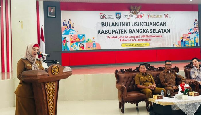 Wabup Debby Dorong UMKM Bangka Selatan Naik Kelas Lewat Literasi Keuangan