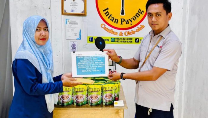 PT Timah Dukung UMKM KUBE Intan Payong Kembangkan Produksi Keripik Lokal di Kundur