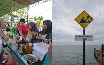 Lewat Bazar UMKM, Pemuda Tanjung Ubah Bozem Teluk Rumbia Jadi Destinasi Wisata di Bangka Barat