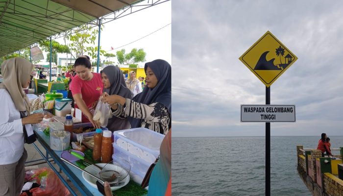 Lewat Bazar UMKM, Pemuda Tanjung Ubah Bozem Teluk Rumbia Jadi Destinasi Wisata di Bangka Barat