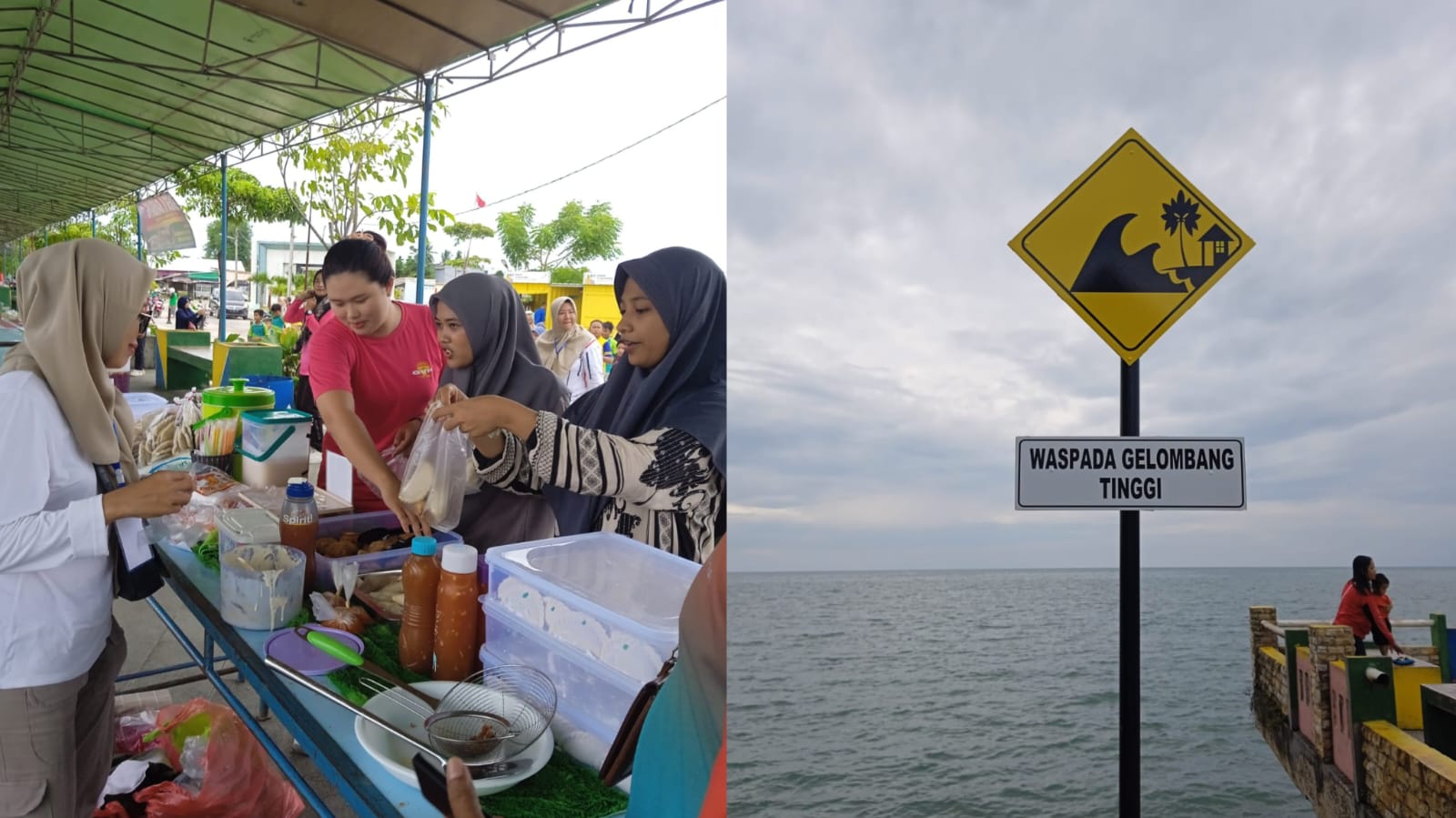 Lewat Bazar UMKM, Pemuda Tanjung Ubah Bozem Teluk Rumbia Jadi Destinasi Wisata di Bangka Barat
