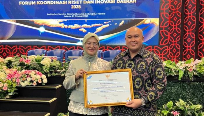 Pangkalpinang Raih Penghargaan BRIN Berkat Inovasi Kelola Sampah