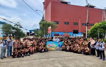 PLN Ajak Siswa SDN 14 Pangkalpinang Kenali Energi Terbarukan dan Proses Listrik di PLTU Air Anyir