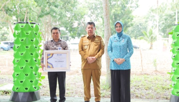 Gubernur Hidayat Arsani Launching Inovasi Digital Farming di Kebun Cikar PKK Babel