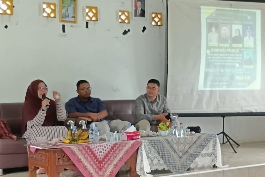 Luas Desa Pangek Nyusut Ribuan Hektare, Warga Pertanyakan Tapal Batas Lewat Diskusi Publik