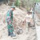 Koramil 2303/Pulomerak Gelar Kegiatan Karya Bakti Bersama Warga di Dua Kelurahan