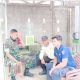 Koramil 2304/Anyar Laksanakan Kegiatan Komsos Bahas Kebersihan dan Kamtibmas di Dua Desa