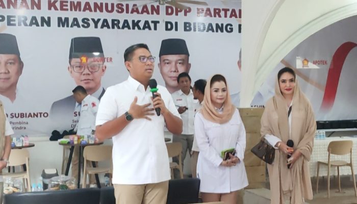 Wamentan Sudaryono Hadiri HUT ke-10 KGN, Gerindra Gelar Pengobatan Gratis di Ragunan