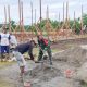 Koramil 2304/Anyar Gelar Karya Bakti Bersama Warga di Dua Desa