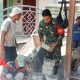 Koramil 2301/Cilegon Gelar Karya Bakti Perbaikan Jalan di Dua Kelurahan