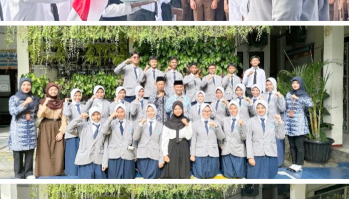 Pelantikan OSIS SMPN 1 Kota Cilegon, Bima Akbar dan Idzihar Dzikra Siap Pimpin dengan Inovasi Baru