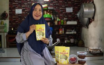 Sambal Lingkung Dapuk Nyamen Apri Kian Eksis Berkat Bantuan PT Timah Tbk