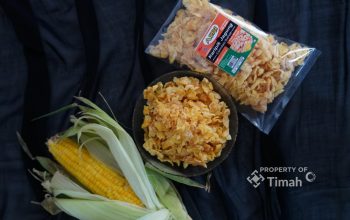 Dibina PT Timah, Keripik Jagung Asri Asal Pangkalpinang Jadi Oleh-oleh Favorit di Babel
