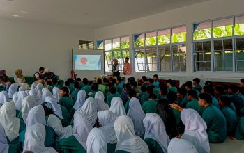 Bentuk Generasi Tangguh, PT Timah Edukasi Ratusan Pelajar SMP di Karimun Soal Bahaya Bullying