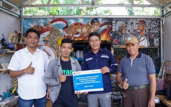 PT Timah Dukung Home Creative Pepaya Kembangkan Galeri Kreatif Baru