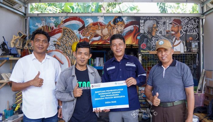 PT Timah Dukung Home Creative Pepaya Kembangkan Galeri Kreatif Baru
