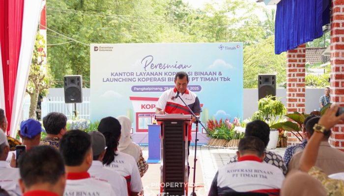 Perkuat Kemitraan Tambang, PT Timah Tbk Resmikan Kantor Layanan Koperasi Binaan