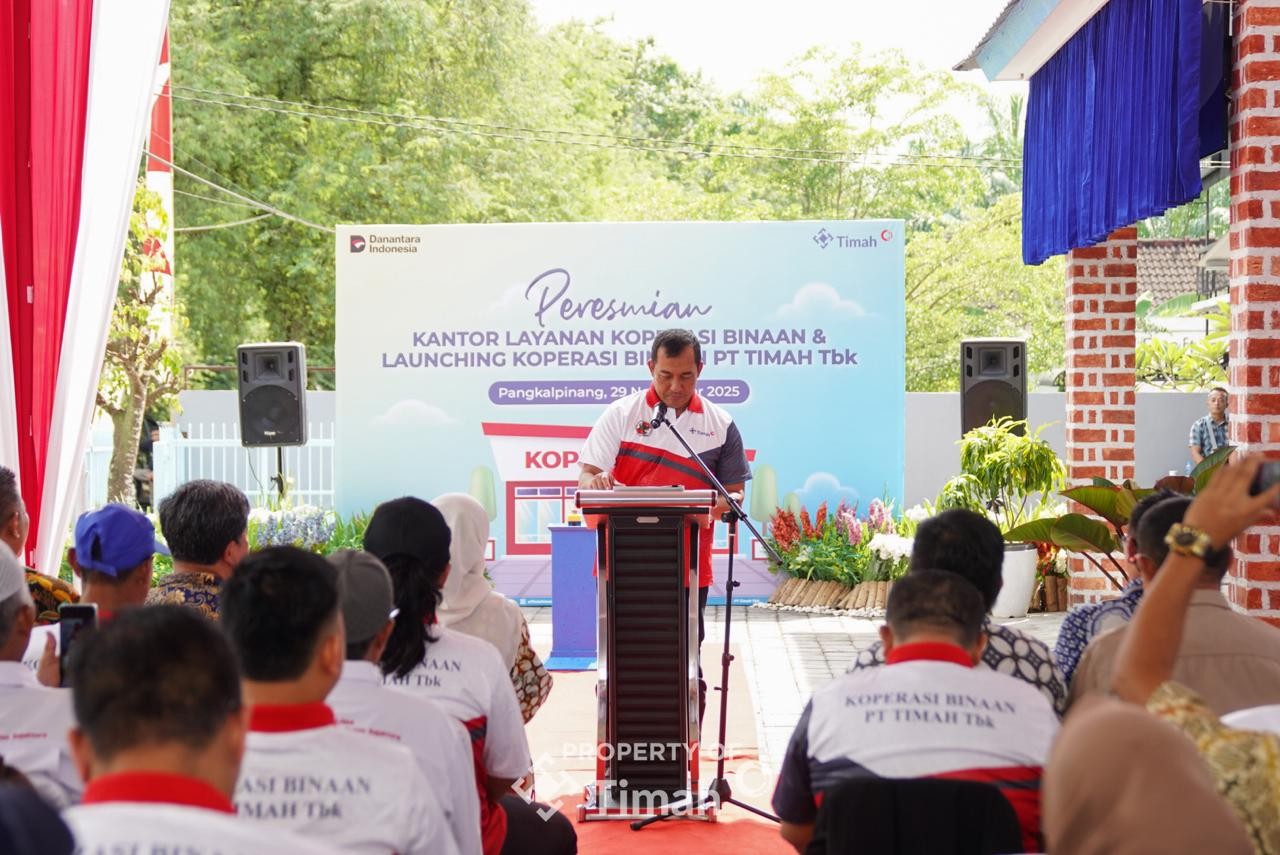 Perkuat Kemitraan Tambang, PT Timah Tbk Resmikan Kantor Layanan Koperasi Binaan