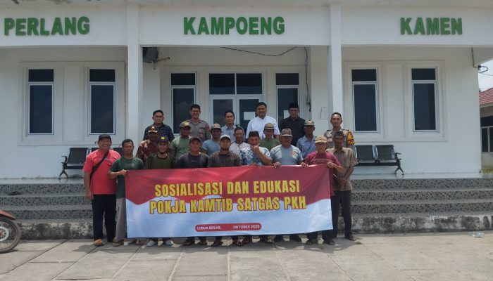 Satgas PKH Bergerak ke Lubukbesar, Tegaskan Sasar Korporasi Perambahan Hutan Bukan Petani